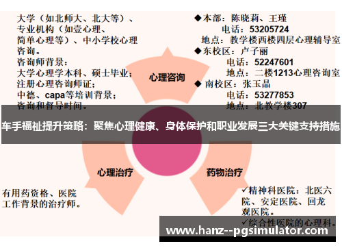 车手福祉提升策略：聚焦心理健康、身体保护和职业发展三大关键支持措施